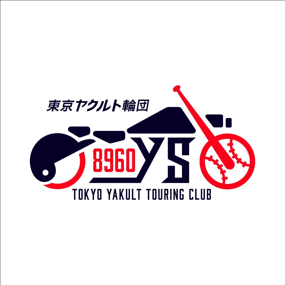 東京ヤクルト輪団ロゴステッカー